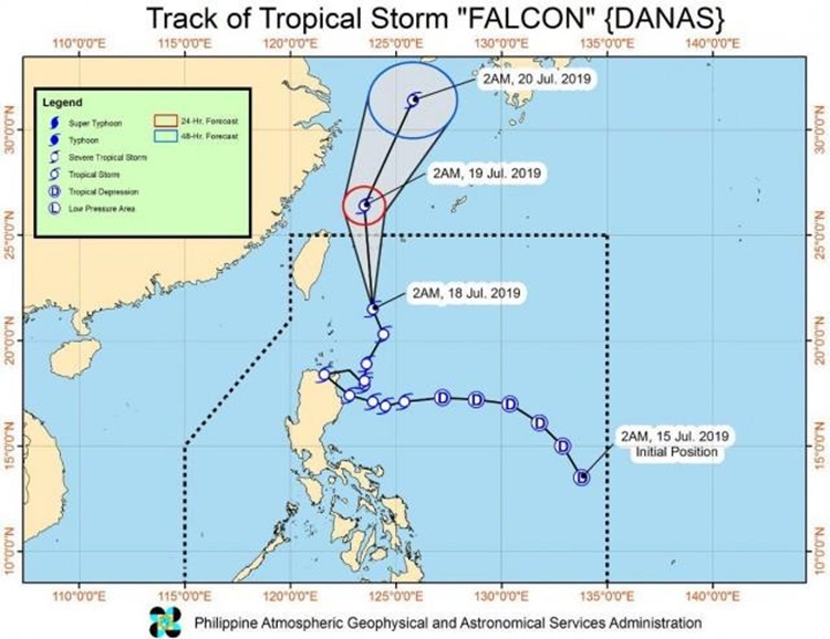 Tropical Storm Falcon