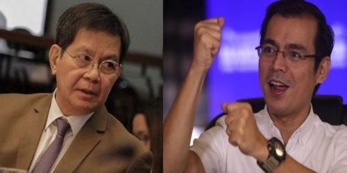isko Moreno and Ping Lacson