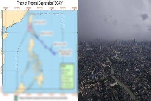 Tropical Depression Egay