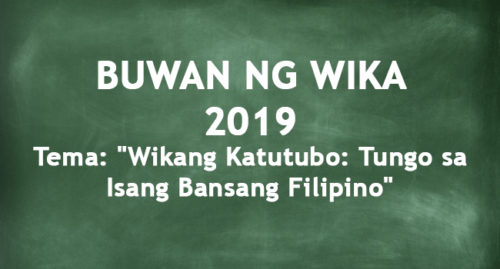 Sample programs for buwan ng wika