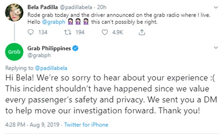 Bela-Padilla-on-Grab