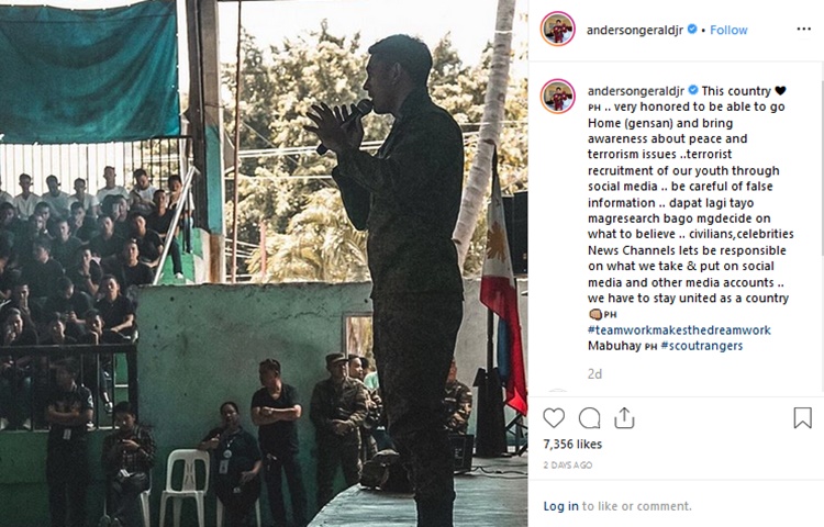 Gerald Anderson Post