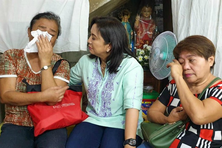 Iloilo-Guimaras Accident Vice President Leni Robredo