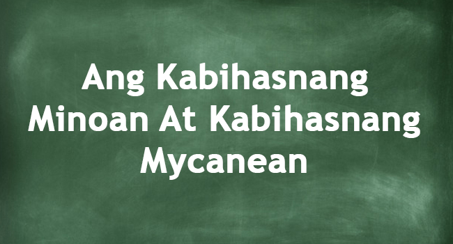 KABIHASNANG MINOAN