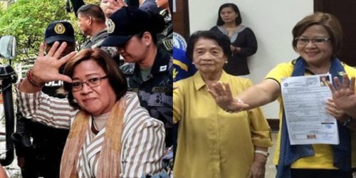 Leila de Lima & mom 1