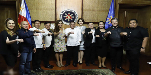 President Rodrigo Roa Duterte & Gretchen-Diez