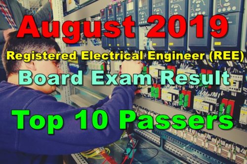 Registered Electrical Engineer Board Exam