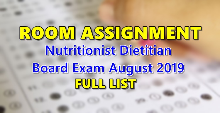 room assignment nutritionist dietitian