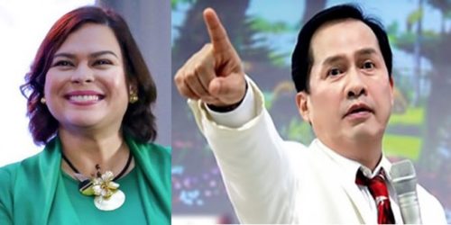 Sara duterte & Apollo Quiboloy