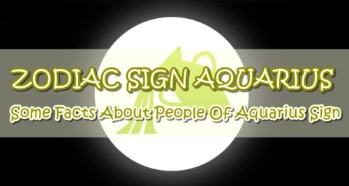Zodiac Sign Aquarius