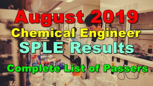 Chemical Engineer Board Exam