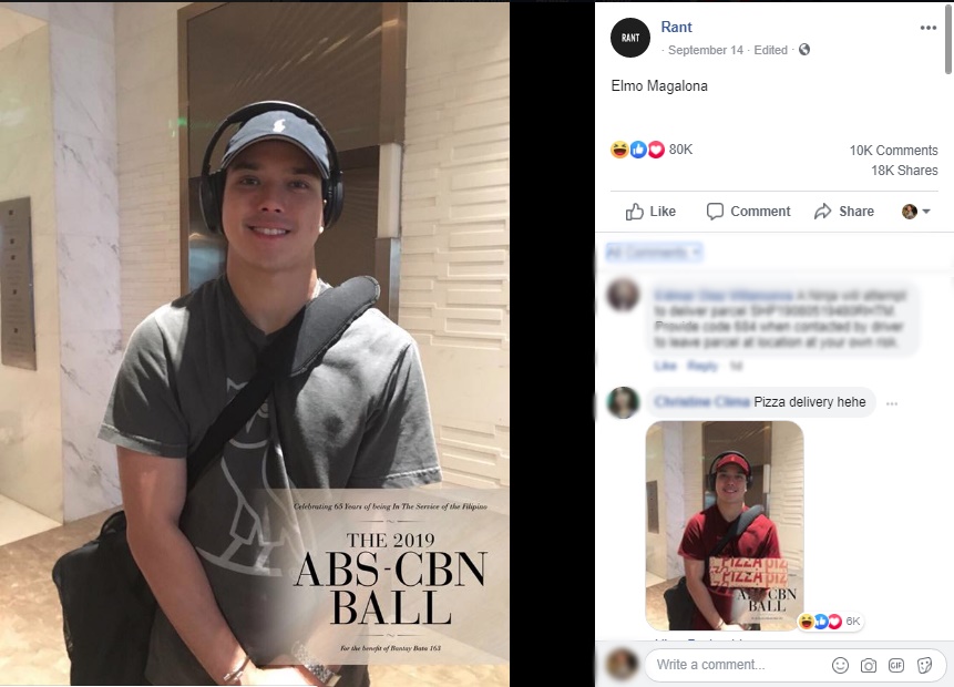 Elmo Magalona Pizza Delivery