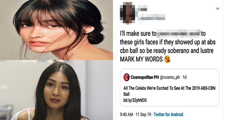 Liza Soberano, Nadine Receive Dangerous Threat, Ogie Diaz Reacts