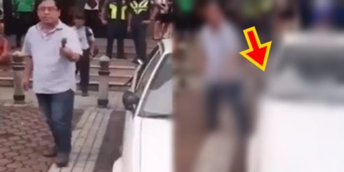 QC Official breaks window 2