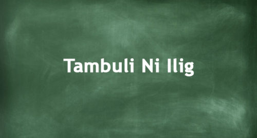 TAMBULI NI ILIG