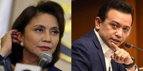 Vice President leni robredo & Antonio Trillanes