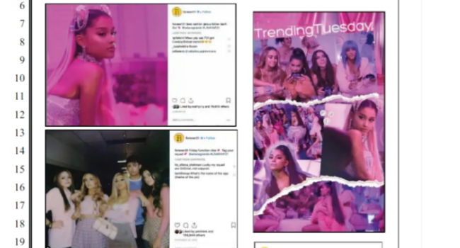 Ariana Grande Law Suit against forever 21