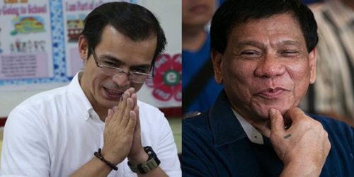 isko moreno and rodrigo Roa Duterte
