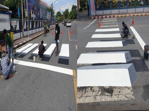 3D Pedestrian Lane