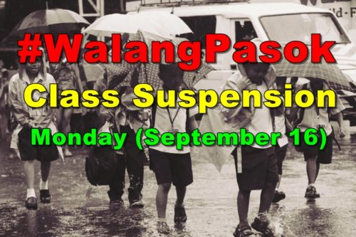 CLASS SUSPENSION