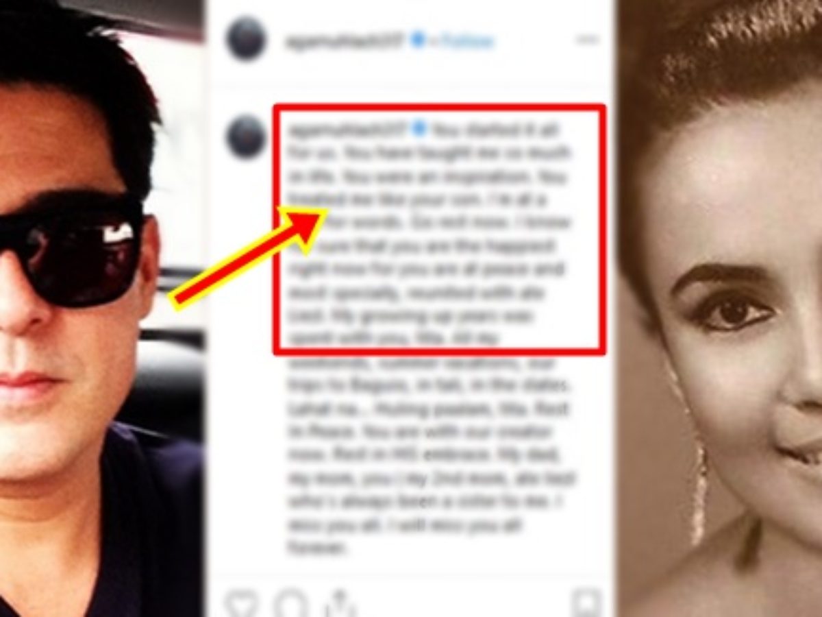 Aga Muhlach Pays Heartfelt Tribute To Late Aunt Amalia Fuentes