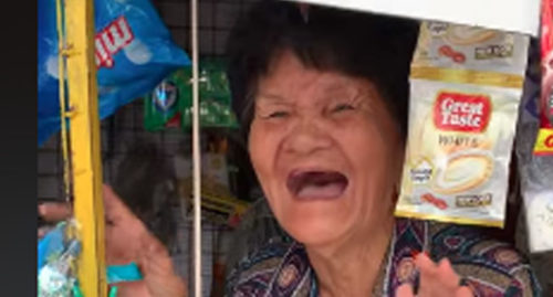 ELDERLY VENDOR