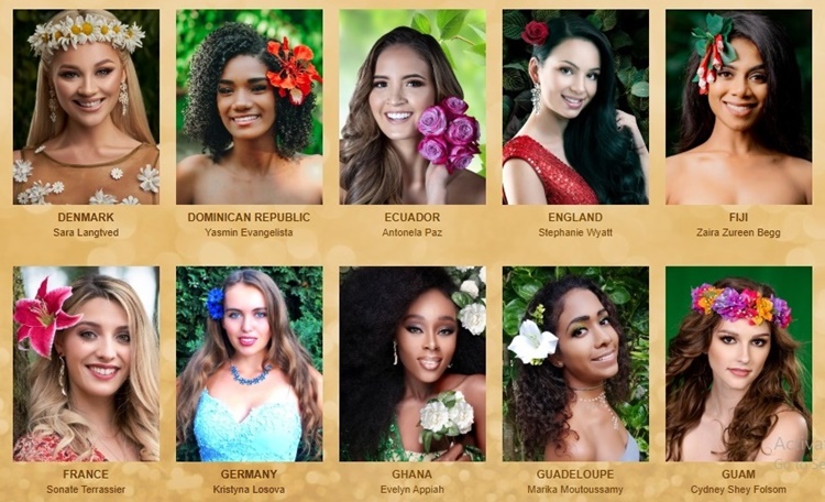 Miss Earth 2019 Official List Of Candidates - Meet The Delegates