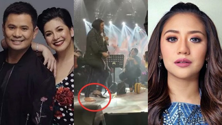 Regine Velasquez, Ogie Alcasid throw shoes to Morissette, Here's Why