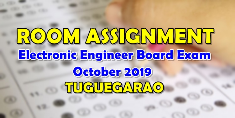 ece board exam room assignment