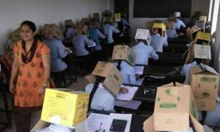 Students-with-box-on-head-2