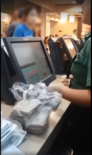 Viral Video: Cashier Reveals What Goes On Behind The Monitor