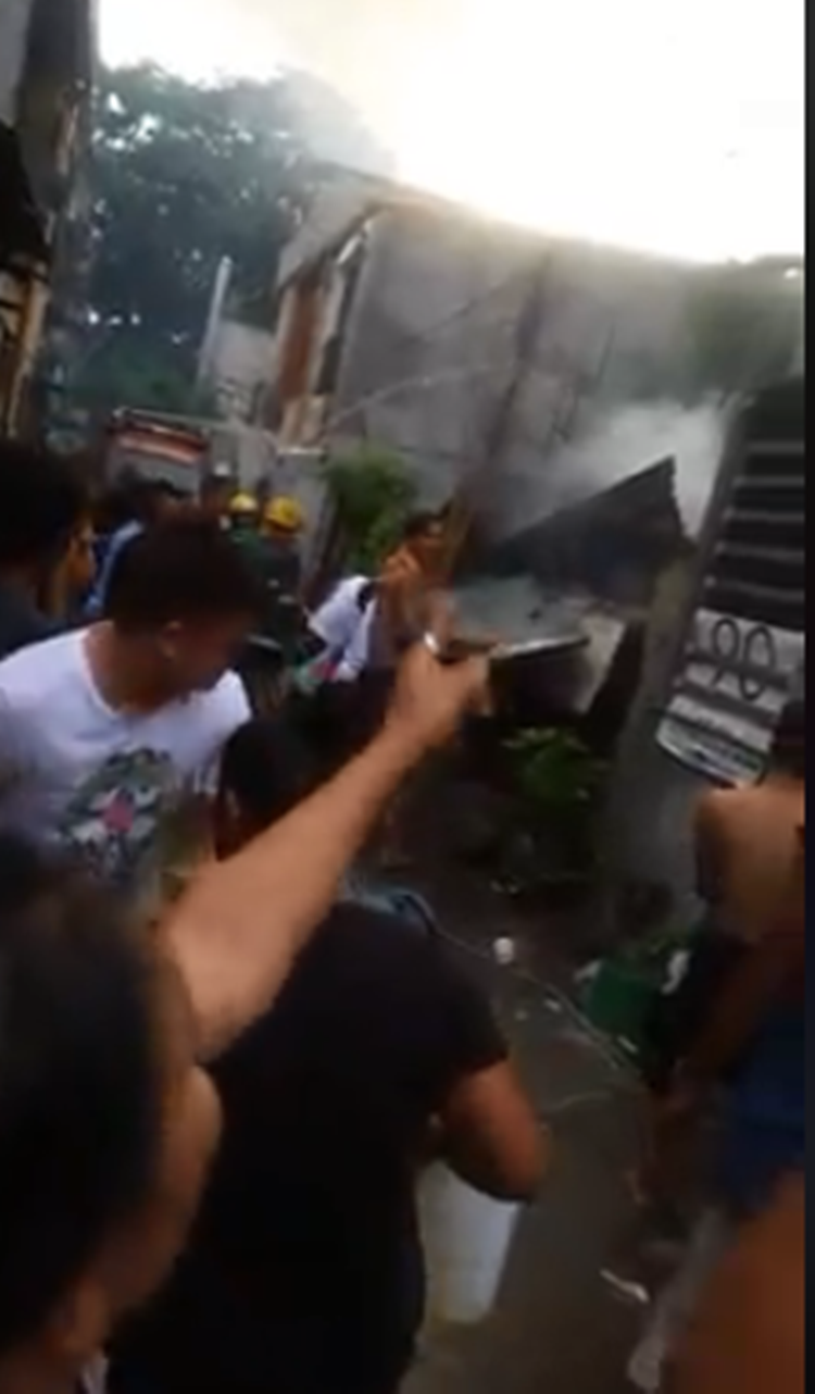 Residents Attack Firefighter Helping To Put Down The Fire