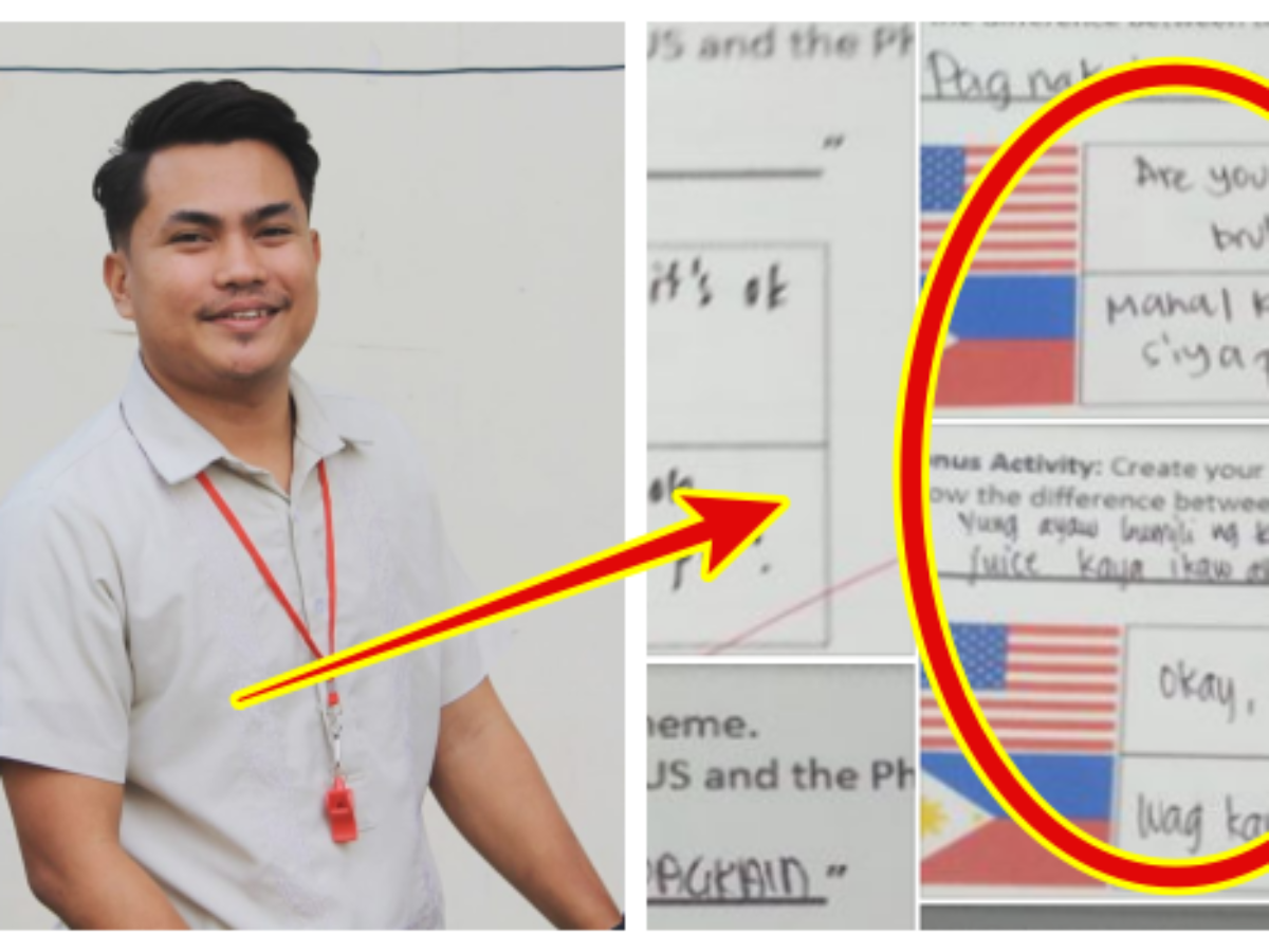 Meme Exam Of Filipino Teacher Goes Viral On Social Media