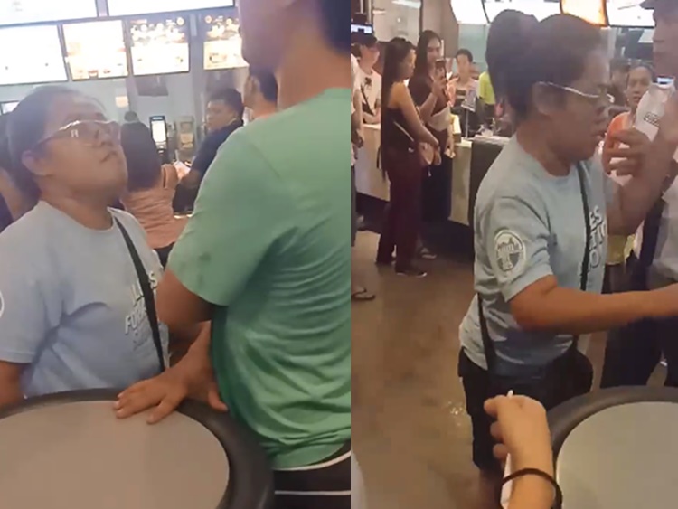 Raging Lady Makes Scandalous Scene Inside Fast-Food Chain