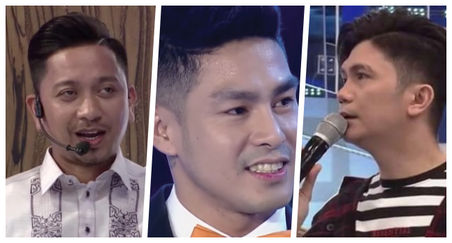 Ion Perez Gets Advice From Jhong Hilario & Vhong Navarro