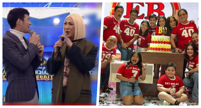 Vice Ganda Praises Eat Bulaga Segments Live On It's Showtime