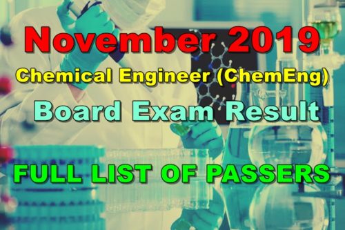 Chemical Engineer Board Exam