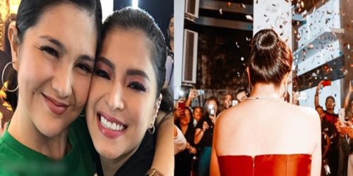 Dimples Romana thanks Angel Locsin