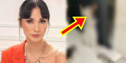 Heart Evangelista mops floor 1