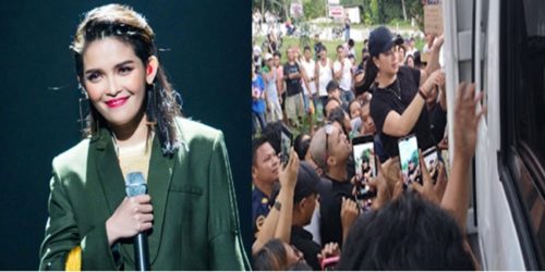 KZ Tandingan in Mindanao Angel Locsin