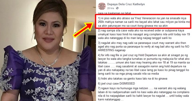 Kathy Dupaya Breaks Silence On 