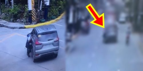 Manila traffic enforcer dragged 1