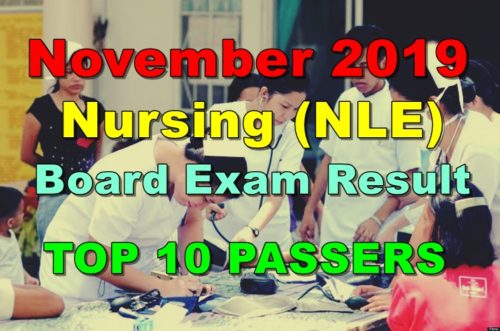 Nursing Board Exam Result