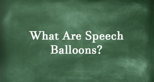 SPEECH BALLOONS