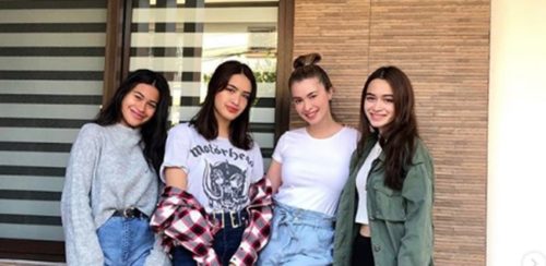 Sunshine Cruz and daughters