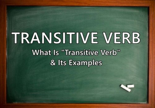 What Is Transitive Verb Here s Its Meaning Examples