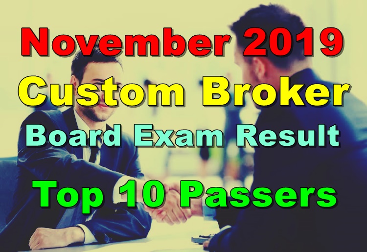 custom-broker-board-exam-result-november-2019-top-10-passers