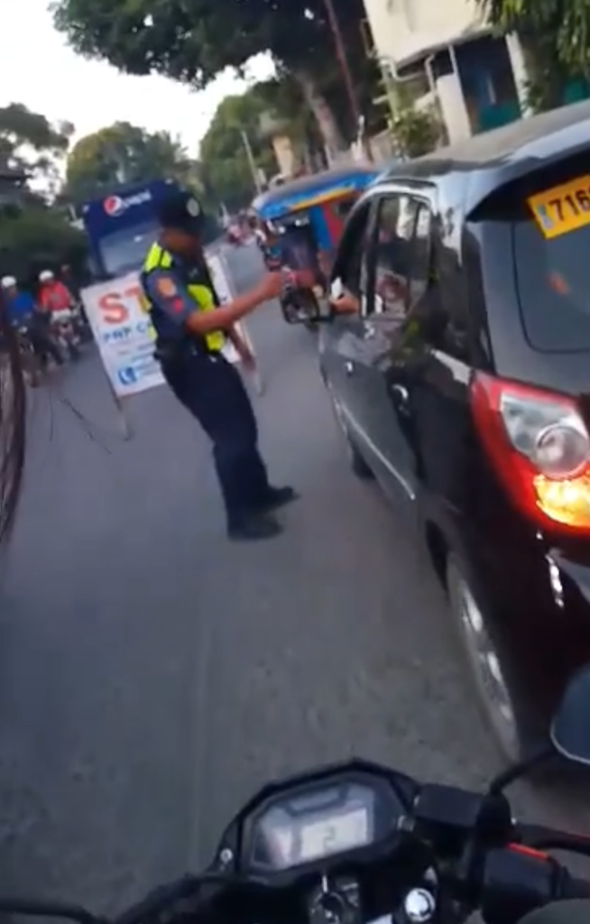 Motorist with