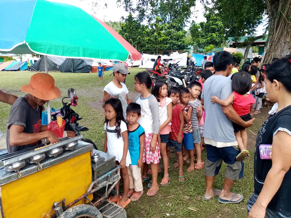 Ice Cream Vendor Gives