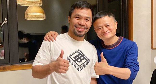 Pacquiao & Jack Ma Partner To Provide Thousands Of Jobs For Filipinos